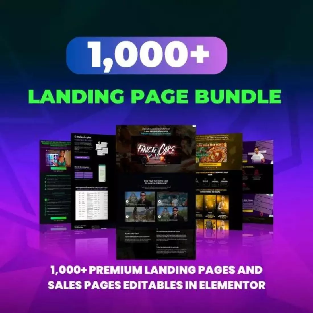 buy-now-16-665 1000+ Elementor Landing pages - Image 1